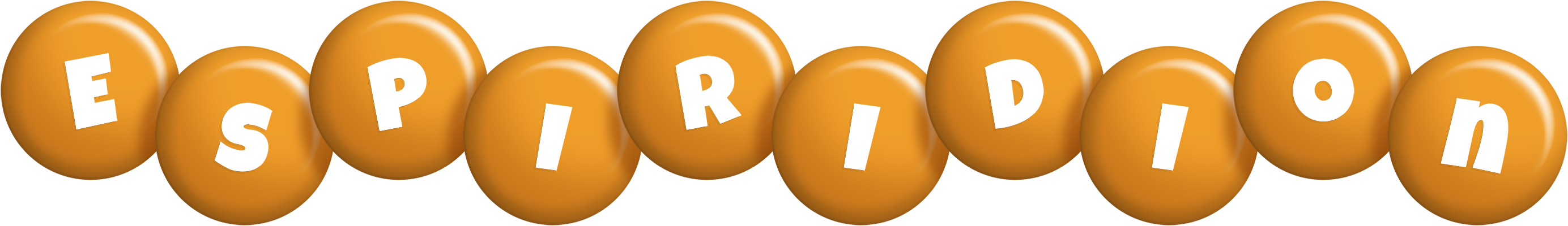 Espiridion candy-orange logo