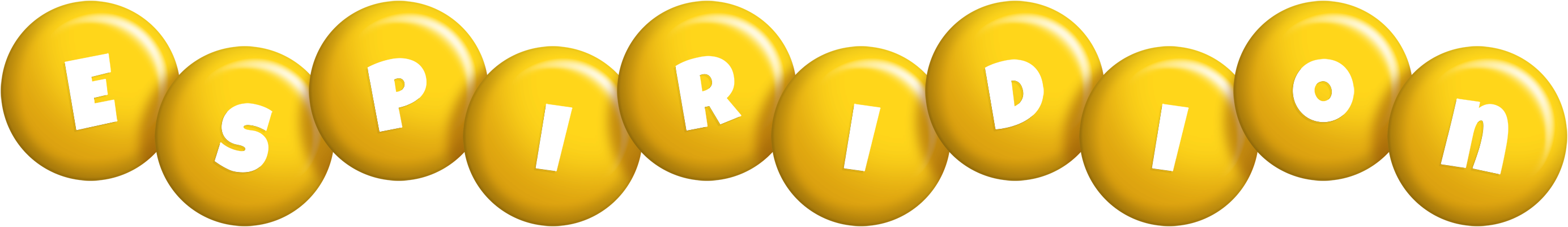 Espiridion candy-yellow logo