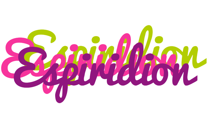 Espiridion flowers logo