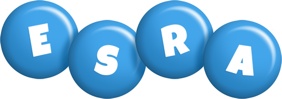 Esra candy-blue logo