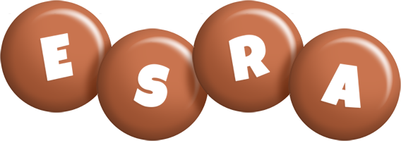 Esra candy-brown logo