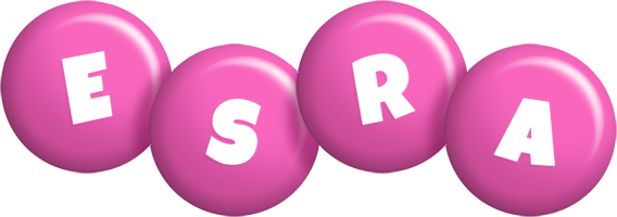 Esra candy-pink logo