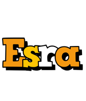 Esra cartoon logo
