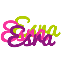 Esra flowers logo