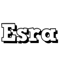 Esra snowing logo
