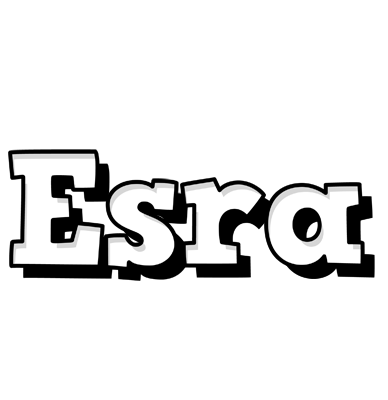 Esra snowing logo