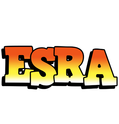 Esra sunset logo