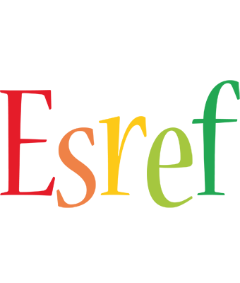 Esref birthday logo