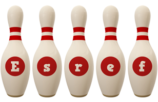 Esref bowling-pin logo