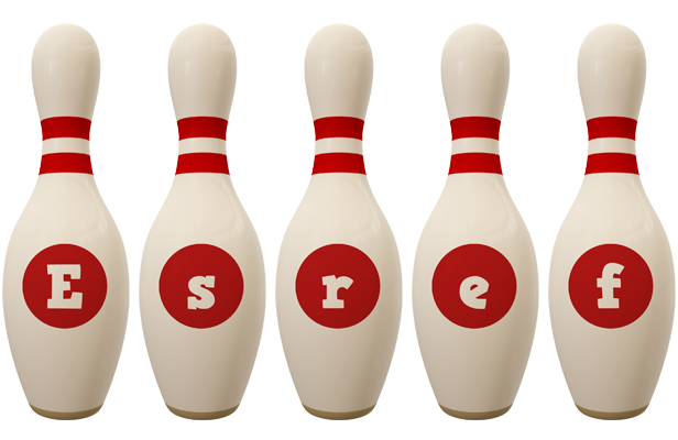 Esref bowling-pin logo