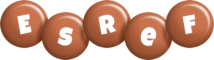 Esref candy-brown logo