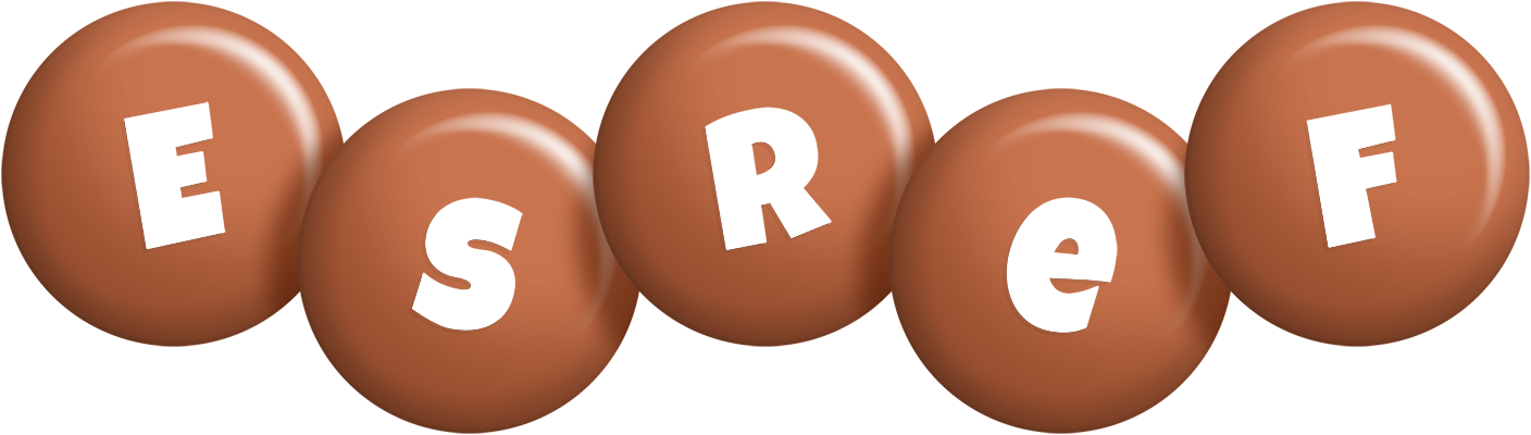 Esref candy-brown logo