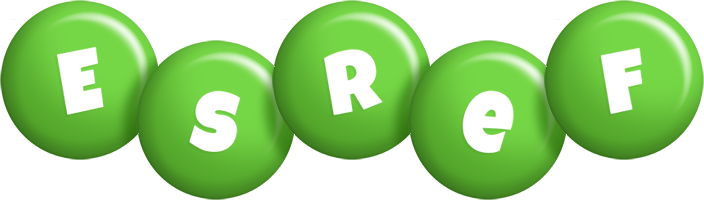 Esref candy-green logo