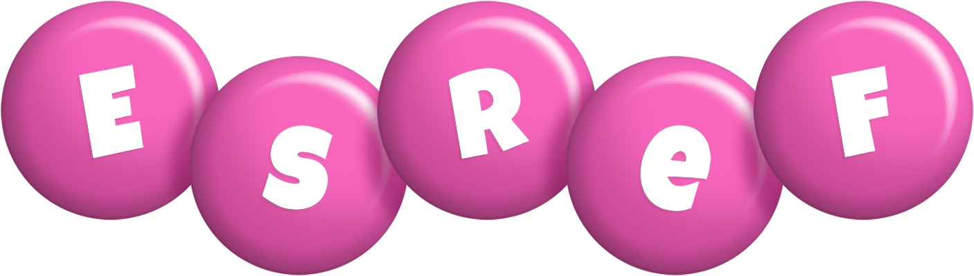 Esref candy-pink logo