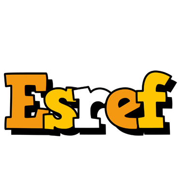 Esref cartoon logo