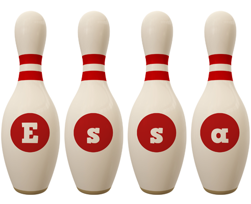 Essa bowling-pin logo