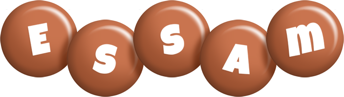 Essam candy-brown logo