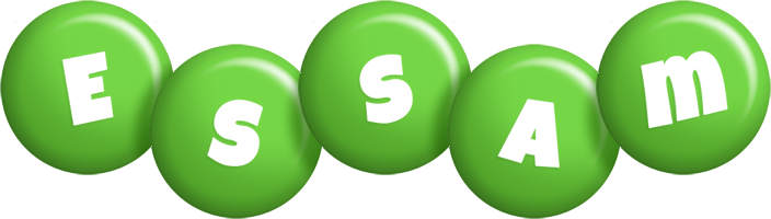 Essam candy-green logo