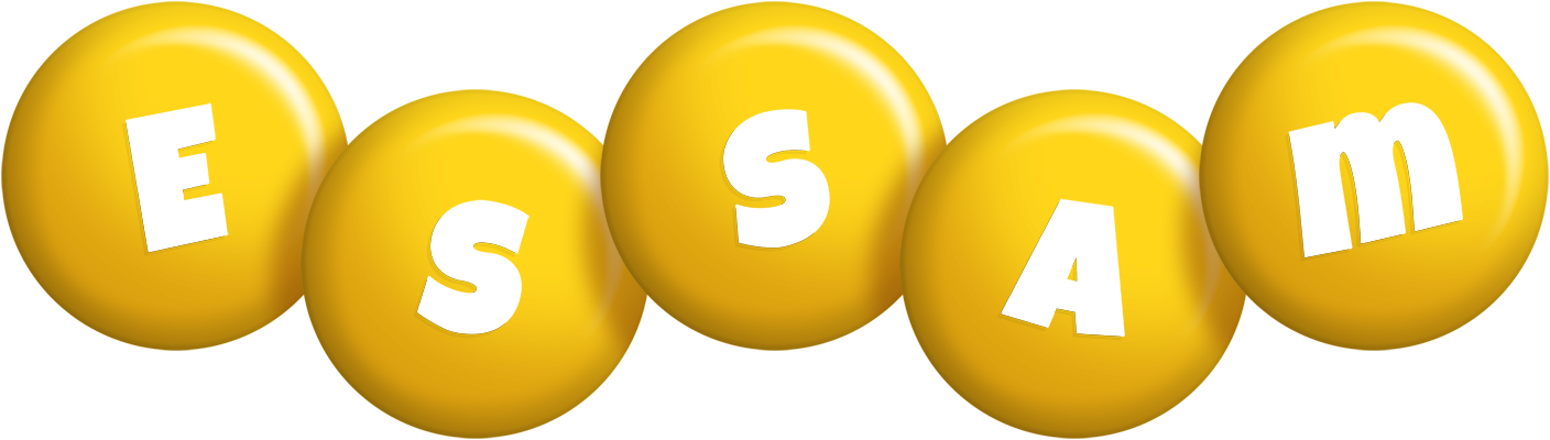 Essam candy-yellow logo