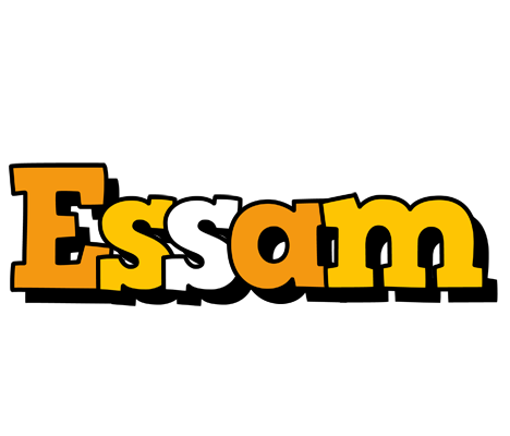 Essam cartoon logo