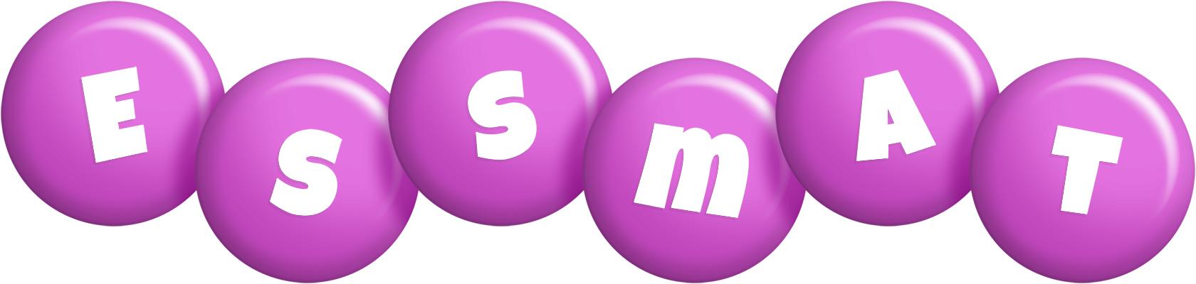 Essmat candy-purple logo