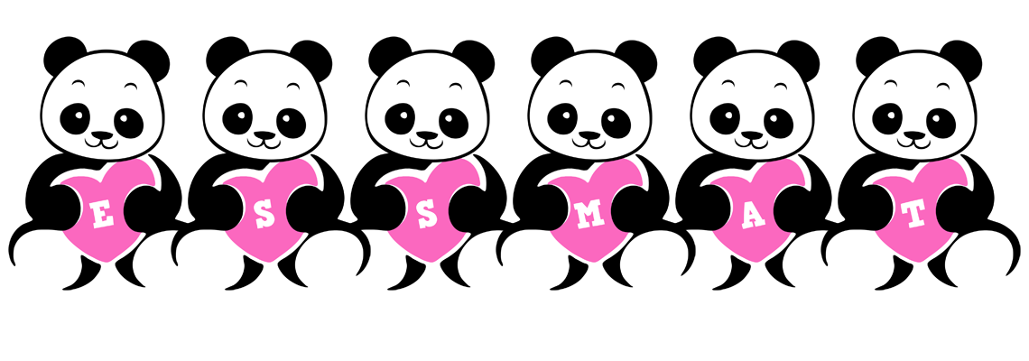 Essmat love-panda logo