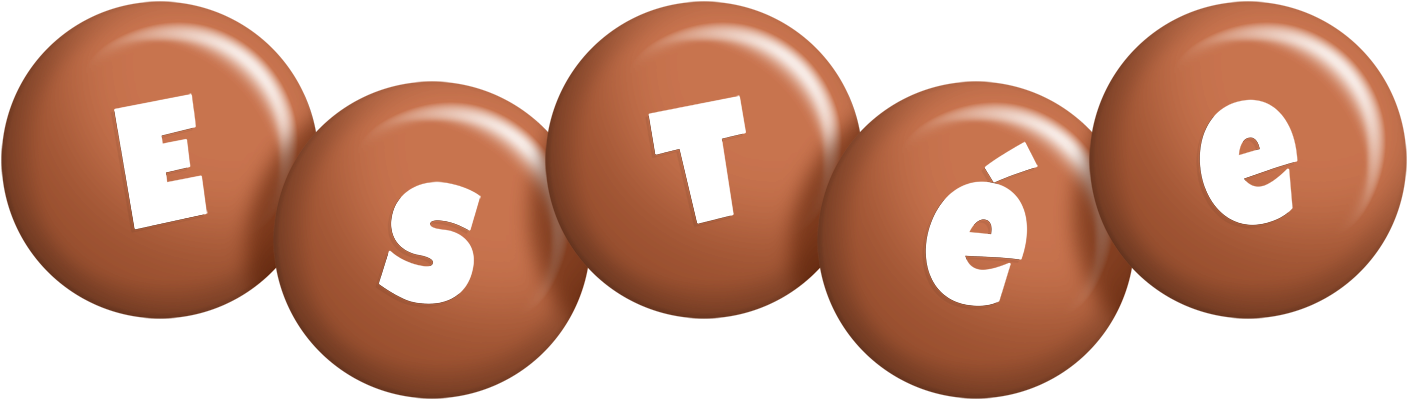 Estée candy-brown logo