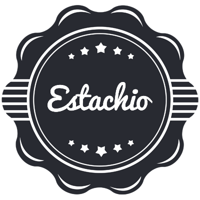 Estachio badge logo