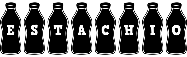 Estachio bottle logo