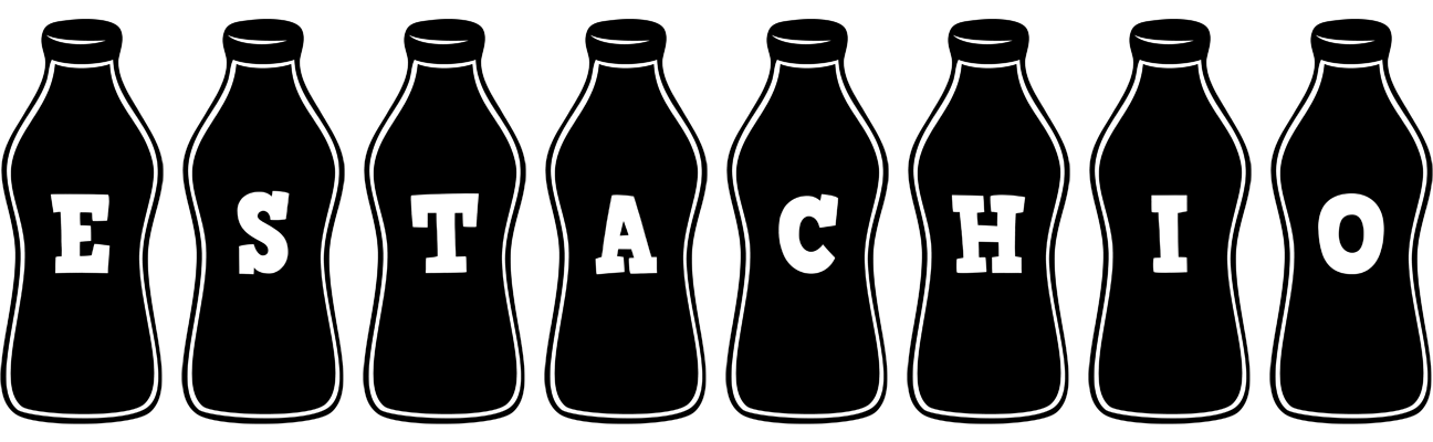 Estachio bottle logo