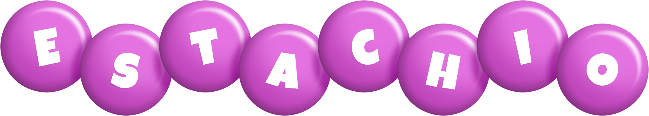 Estachio candy-purple logo