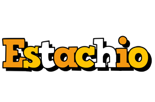 Estachio cartoon logo