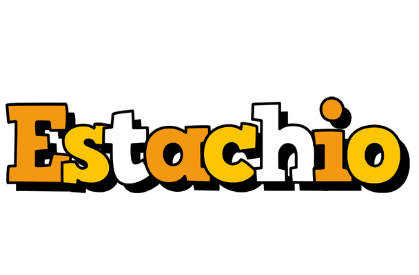 Estachio cartoon logo