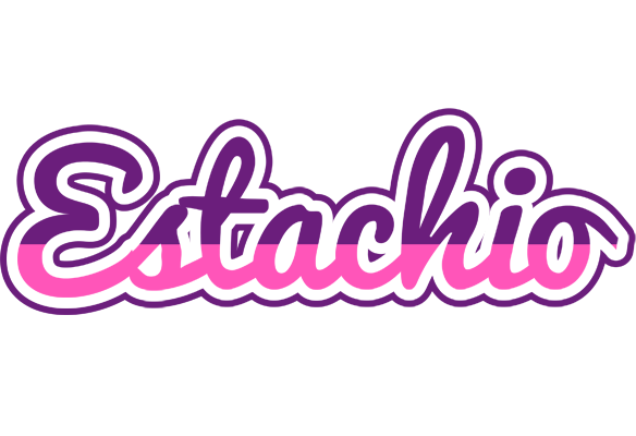 Estachio cheerful logo