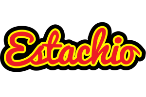 Estachio fireman logo