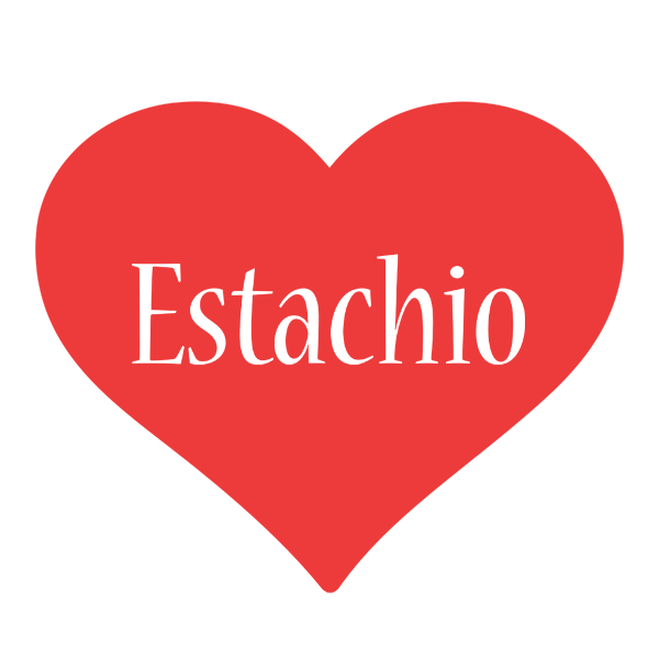 Estachio love logo