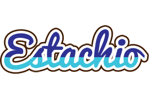 Estachio raining logo