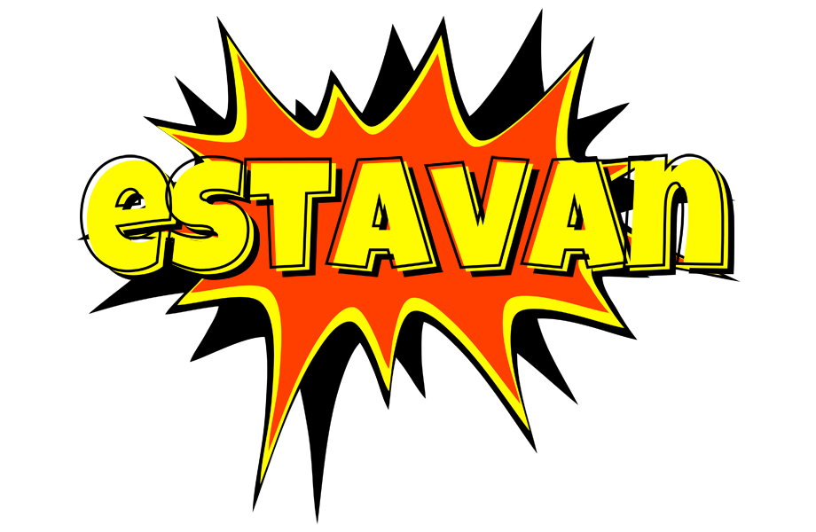 Estavan bazinga logo