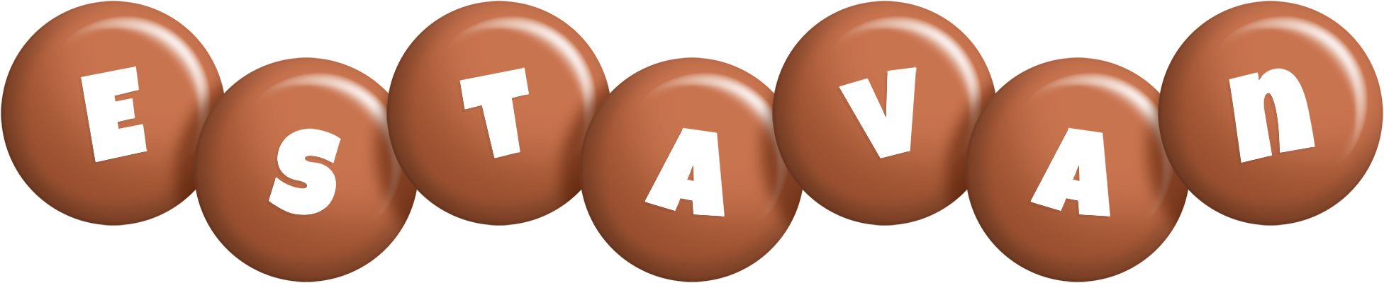 Estavan candy-brown logo