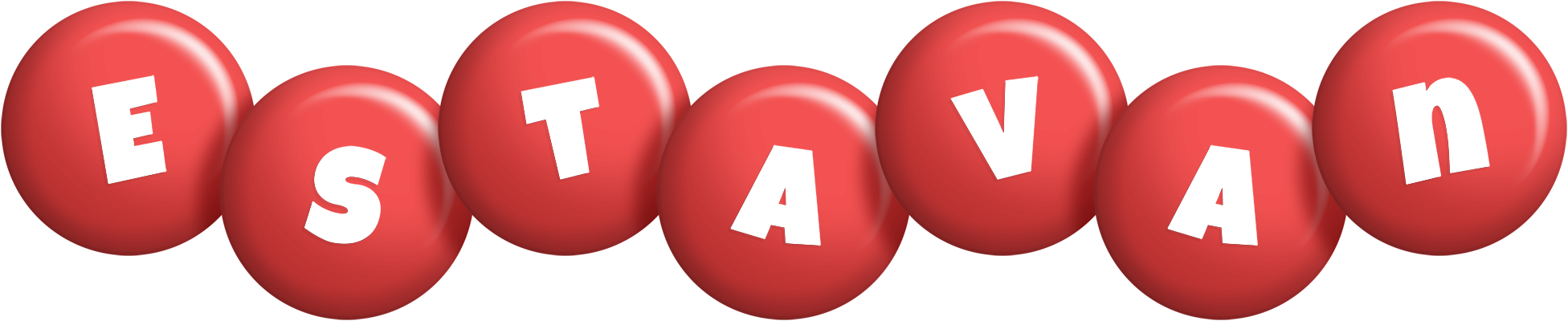 Estavan candy-red logo