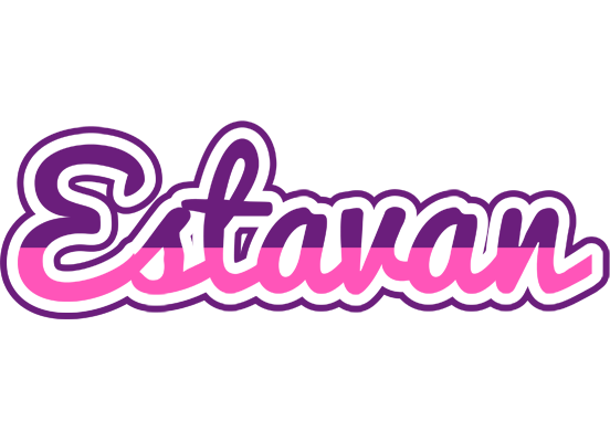 Estavan cheerful logo