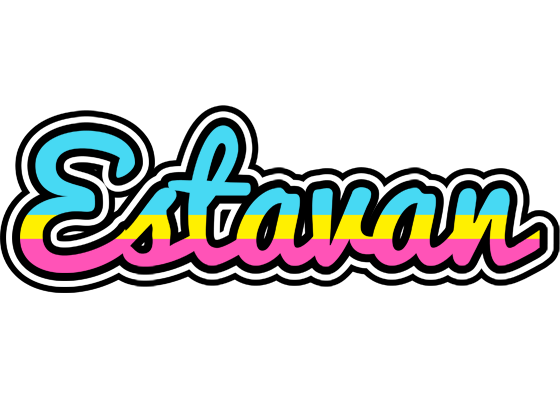 Estavan circus logo