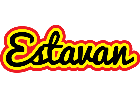 Estavan flaming logo