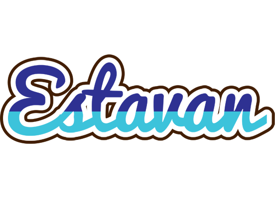 Estavan raining logo