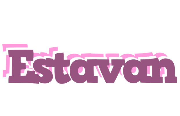 Estavan relaxing logo