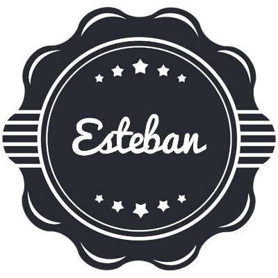 Esteban badge logo