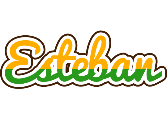 Esteban banana logo
