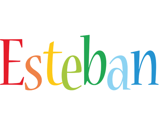 Esteban birthday logo