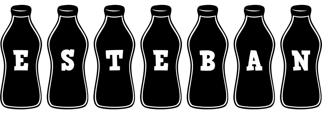 Esteban bottle logo