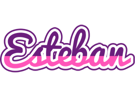 Esteban cheerful logo